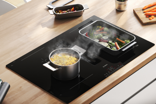 Bosch kitchen appliances, offered by Design Time, a luxury kitchen showroom in Nottingham