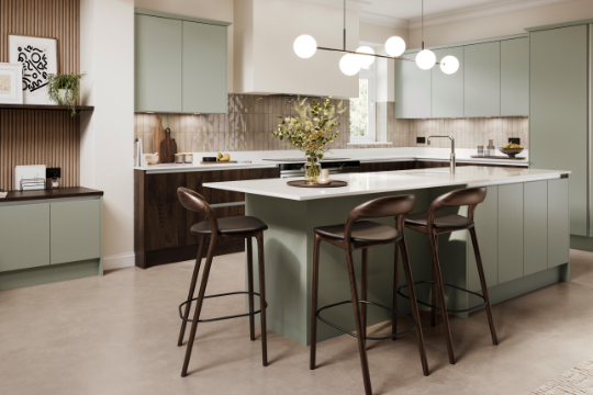 Burbidge Kitchen Cabinets in Nottingham, offered by Design Time, a luxury kitchen showroom in Nottingham