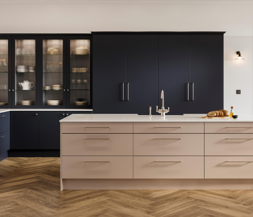 New Otto Burbidge kitchen, available from Design Time in Nottingham.